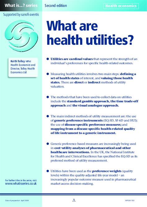itility health.